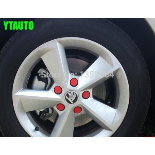 Auto colorful wheel rim protective cover rim for skoda octavia,superb,fabia,yeti,rapid,20pcs/lot, car styling