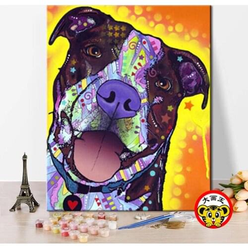 Digital painting, animal abstracts, originality, handmade gifts