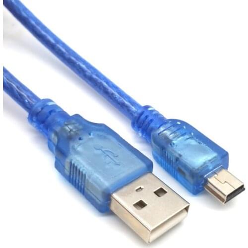 USB Cable 2.0 A Male To Mini B 5 Pin 5P T Port MiniUSB for Devices MP3 MP4 Camera Mobile Phone HardDisk Computer