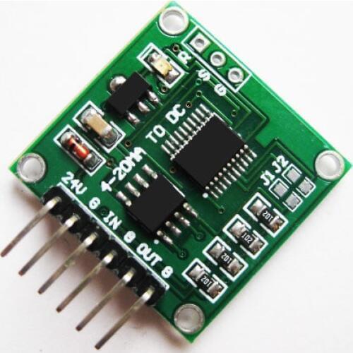 Current transfer voltage module, 4-20MA to 0-5V linear conversion, transmitter module
