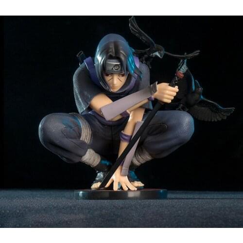 Naruto Shippuuden Anbe Uchiha Itachi Figure Model Car Ornaments Two-dimensional Gifts Model Toys