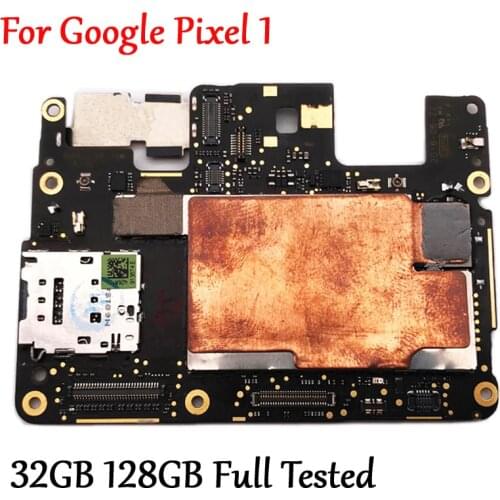 Full Work Unlock Mobile Electronic Panel Motherboard Circuits Flex Cable For Google Pixel 128GB Global Firmware