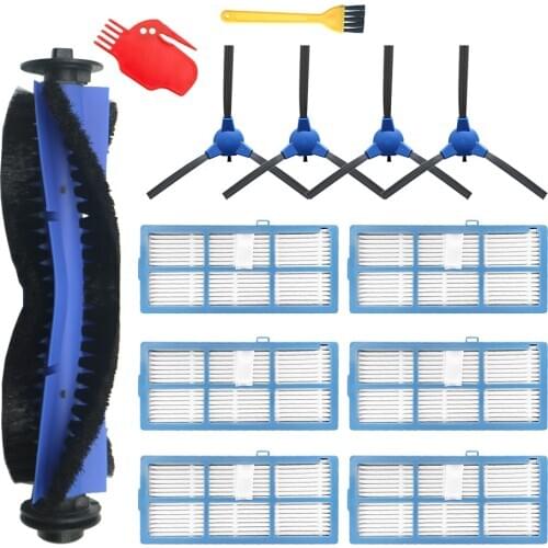Roll Main brush HEPA Filter Side brush for Coredy R550 R500+ R600 R650 R750 D400 Robot Vacuum Cleaner Mopping Cloth parts