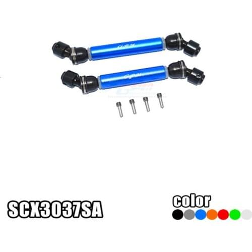 STEEL+ALUMINIUM FRONT+REAR CVD DRIVE SHAFT1/10 4WD SCX10III