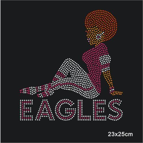 Rhinestone Motif Designs Hotfix Motif Rhinestones Stickers For Clothes 10Pieces/lot T-Shiry Diy Craft Accessories Craft Supplies