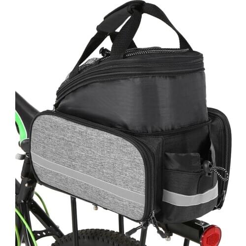 Bike Waterproof Seat Pannier Pack Dog Carrier Bag Luggage Outdoor 25L Bicycle Pannier Bag Rear Rack Trunk Bag With Rain Cover