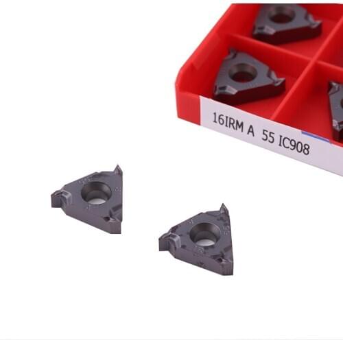 16ER AG60 A55 Carbide Insert High Quality Thread Blade 16IRM 16ERM AG55 cnc Lathe Ourter thread Turning Cutter Tool