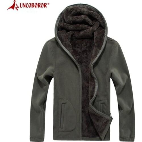 2021 Winter Mens Soft Shell Jacket Military Sportswear Thick Warm Parka Plus Size 8XL Casual Hooded Thermal Polar Fleece Coats