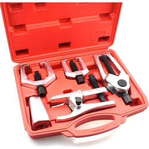 5pcs Ball Joint Separator Tie Rod Pitman Arm Puller Front End Service Tool Kit