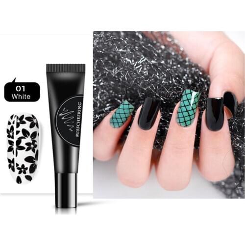 8ml Nail Stamping Gel Nail Stamping Plate Colorful Lacquer Varnish UV Gel Polish Exquisite and Delicate Design Appearance