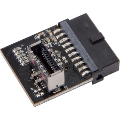 USB 3.1 Front Panel Socket to USB 3.0 20Pin Header Extension Adapter for Motherboard