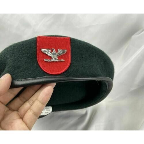 US Army 7th Special Forces Group Green Beret Colonel Eagle Insignia Military Hat Military Store