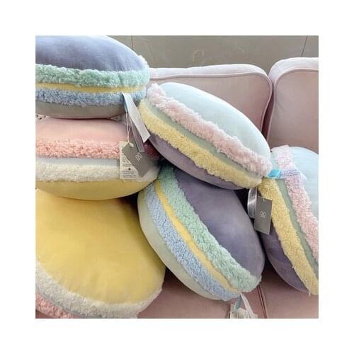 IVYYE Cake Anime Pillow Decoration Cushion Home Throw Pillows Hand Warm Office Sleep Child Baby Gifts