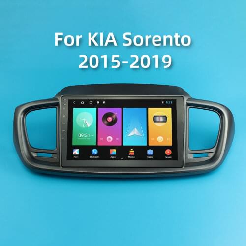 For KIA Sorento 2015-2019 2.5D 10.1 Inch Screen Android Car Stereo Gps Navigation Radio Bluetooth Car Multimedia Video Player