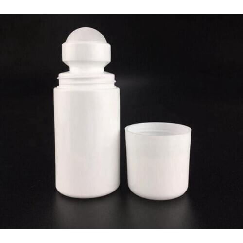 100ml White Roll Plastic Bottle Empty Roller Bottles 100CC Roll-on Ball Bottle Deodorant Perfume Lotion Light Container SN1691