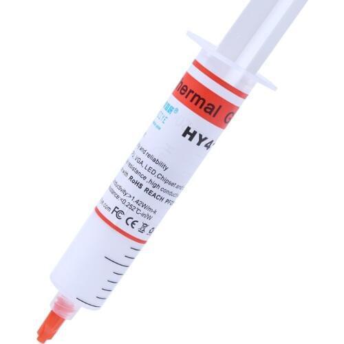 30G HY410-TU20 White Thermal Grease CPU Chipset Cooling Compound Silicone Paste