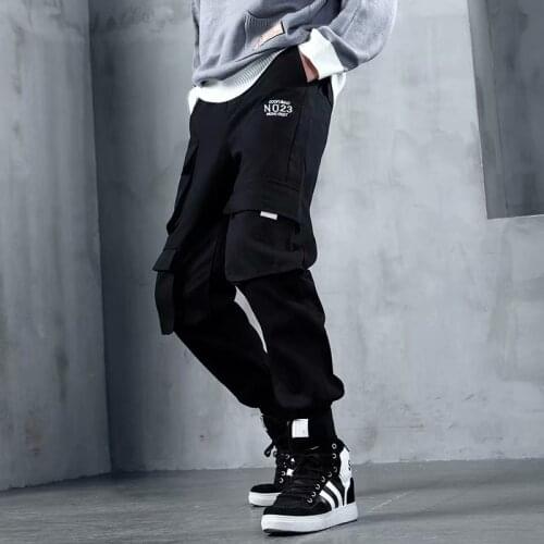 Cargo pant Men Jogger Big pockets Men Trousers Fashion Hip Hop Street attire Running pants Harajuku Sweatpants Casual Men Pants