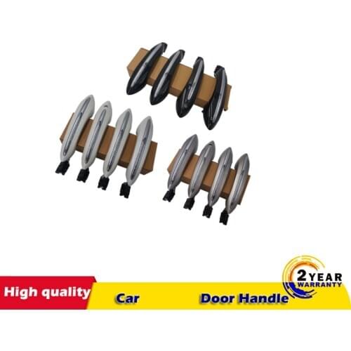 Champagne black WHITE Color For BMW F07 F10 F06 F11 F01 F03 F04 FRONT LEFT RIGHT REAR DOOR HANDLE KEYLESGO 51217231931