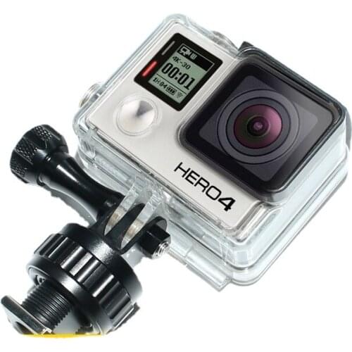 Diving GoPro8/7/6/5/4 hot shoe cold shoe metal connection seat quick release adapter diving photography equipment