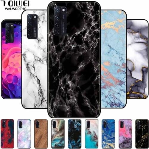 For ZTE Axon 20 5G Case Silicone Soft TPU Bumper Marble Cases for ZTE Axon 20 4G Phone Cover Axon20 5G Capa for ZTE A20 5G Slim