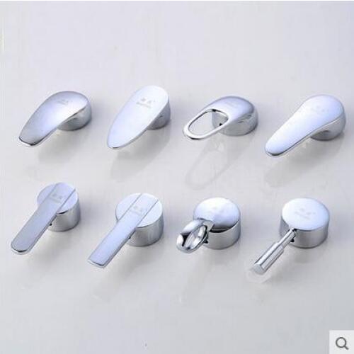 Faucet cartridge handle chrome plated, 35/40mm faucet cermic cartridge, Bathroom/kitchen faucet accessories decorative cover