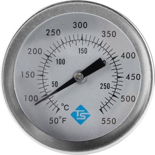 Stainless Steel BBQ Smoker Grill Temperature Gauge Barbecue Thermometer Cooking Food Probe Household Grill Oven Kitchen Tools