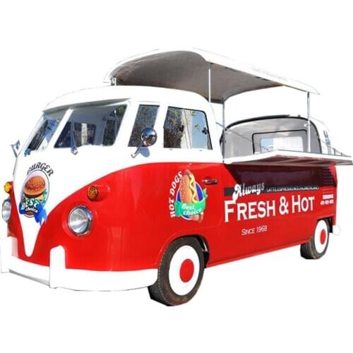 2019 hot sell mobile food cart electric food kiosk cart food truck for sale with free shipping