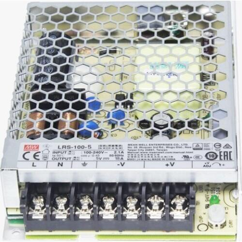 LRS-100-5 MEAN WELL 5V DC 8.5A Switching Power Supply 102W
