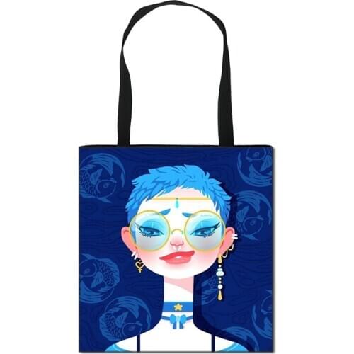 New Oil Painting Girls Handbags Fashion Women Shopping Travel Bag Student Girls Storage Portable Crossbody Bag Book Bags Female