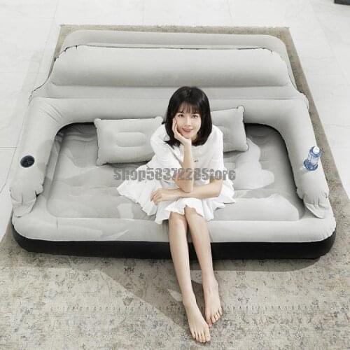 Antarctic Inflatable Mattress Single Family Double Air Cushion Bed Thickened Lazy Folding Outdoor Portable Sofa Cushion