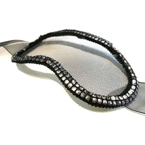 Men Women Fashion Adjustable Mesh Eye Mask masque Halloween cosplay Unisex Eye-mask Mesh Flower Costume Accessories