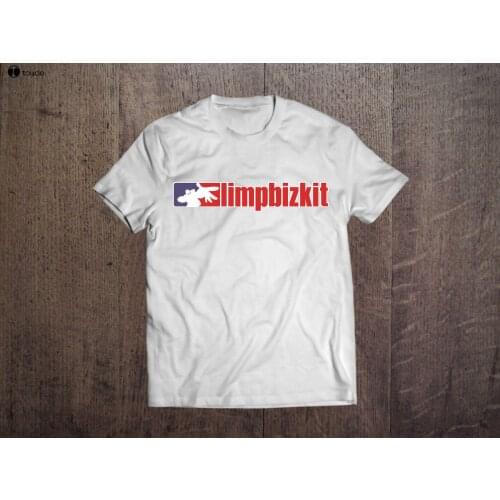 Fashion Brand T Shirts Men Summer Print Casual T-Shirt Men Brand Limp Bizkit Men White T-Shirt Rock Band Fan Tee Metalt Shirt