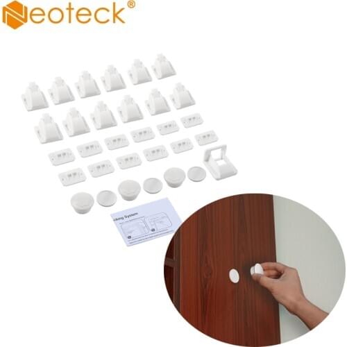 Neoteck Invisible Safety Baby Magnetic Cupboard Drawers Locks Door Child Baby Pet Safety Locks Magnetic Locks
