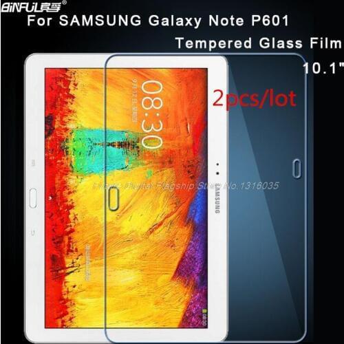 2pcs Tempered Glass for Samsung Galaxy Note 10.1 2014 Edition P600 P601 P605 Tab Pro 10.1 T520 T521 T525 Screen Protector Film