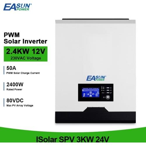 Pure Sine Wave Inverter 12V Solar Inverter 1000W/800W MPPT 1Kva 40A Off Grid Inverter 110V Hybrid Inverter 20A AC