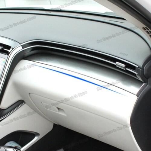 Lsrtw2017 Car Center Console Dashboard Holder Kit Trim Decoration for Hyundai Tucson 2021 2021 Nx4 Accessories Auto Styling