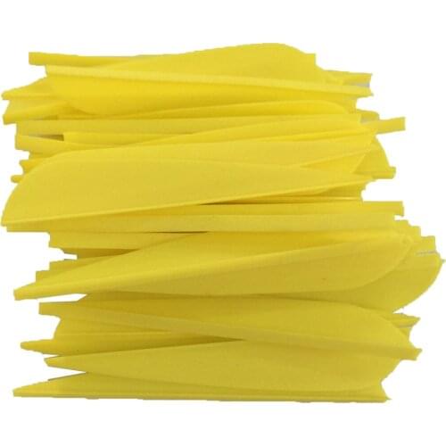 Free shipping compound bow arrow feather arrow vane arrow fletching 4 inches plastic 20 pieces/lot