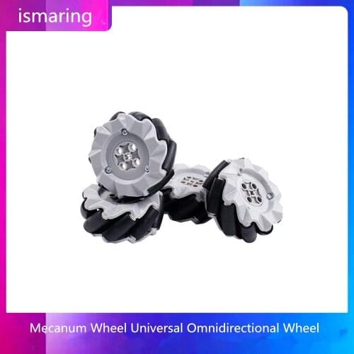 Mecanum Wheel Universal Omnidirectional Wheel for Legos TT N20 Motor Smart Car Robot Parts DIY Building Block Tire Toy