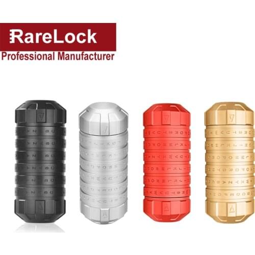 Combination Box 5 Letters A to Z Password Lock for Escape Room Game Props Wedding Rarelock ZS82 a