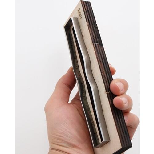 Leather Die Cut Steel Blade DIY Leathercraft Card Bag Key Ring Chain Hanging Decor Cutting Mould Hand Leather Punch Tool