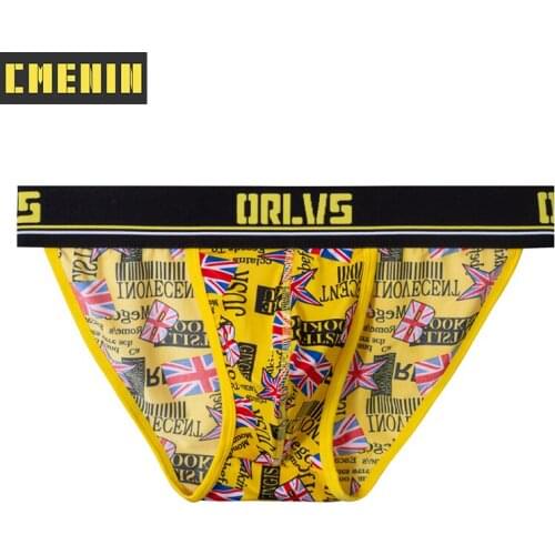 Fashion Sexy Man Underwear Briefs jockstrap Comfortable Mens Briefs Bikini Gay Underpants Mens lingerie Funny OR6111