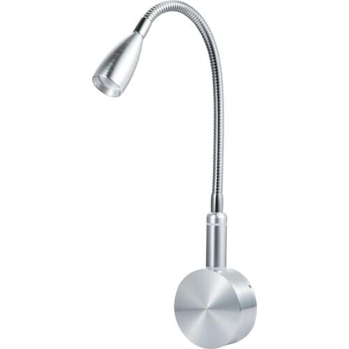 Meanyee 3W CREE Wall Mounted Reading Lamp Flexible Bedside Lights Headboard light With Touch Switch/Dimmable/indicator