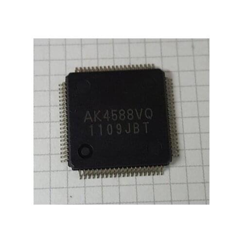 3PCS New AK4588VQ QFP80