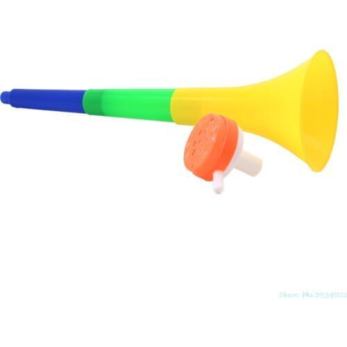 New Football Stadium Cheer Fan Horns Soccer Ball Vuvuzela Cheerleading Kid Trumpet entertainment Drop Ship