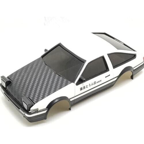 Refit Plastic Black AE86 Wheelbase 90mm Body Shell for Mosquito Cart 1/28 MINI-Q MINI-D MINI-Z HGD1 MR02 RC Car Upgrade Parts