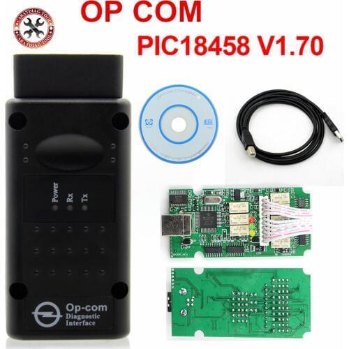 2019 Newest OPCOM 1.59 1.65 V1.70 1.78 V1.99 For Opel Diagnostic Scanner OP COM V1.70 CANBUS OP-COM OBD2 Super Scanner
