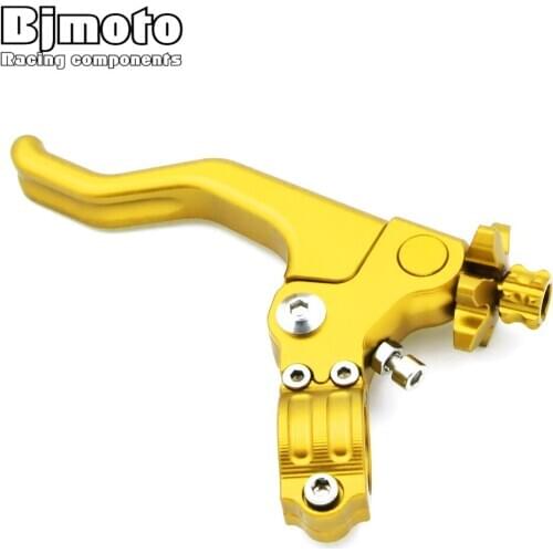 22mm 7/8 handlebar Motorcycle Assembly Adjustable Clutch Lever For Dirt Bike CNC Folding Stunt Clutch Lever For Pit bike ATV