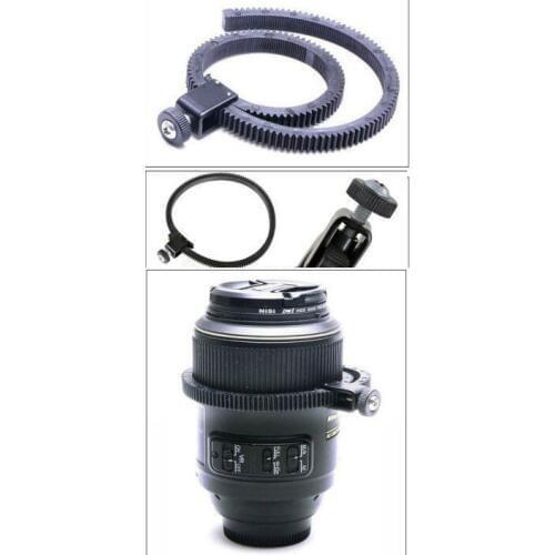 Adjustable Lens Gear Ring Belt for HDSLR Follow Focus DSLR Rig and Mount for DSLR lens