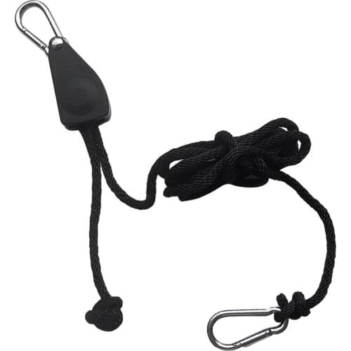 1/4" x 8' Rope Lock Pulleys Tie Down Kayak Canoe Bow and Stern Ratchet Strap