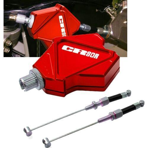 Motorcycle CNC Stunt Clutch Lever Easy Pull Cable System For HONDA CR80R 1983-2007 1984 1985 1986 1987 1988 1989 1990 1991 1992